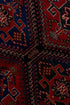 Antique Baktiary Runner Rug (4' x 9')